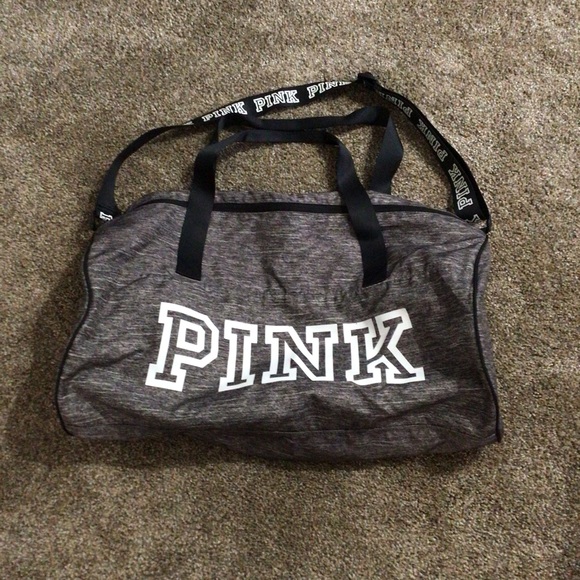 PINK Victoria's Secret Bags Victorias Secret Pink Grayblack Large